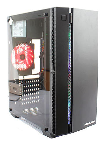 Case Gamer C/fuente Halion Bull 5518 Rgb Band