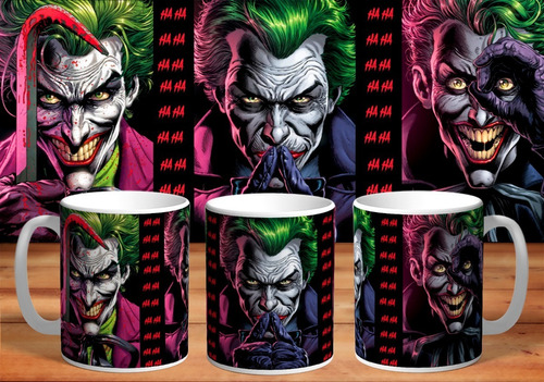 Taza Superhéroes Joker Guasón De Plástico