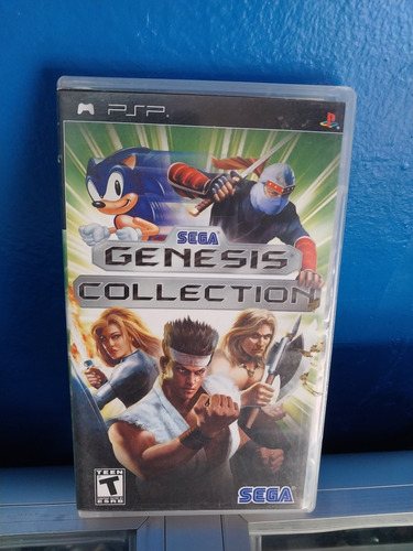 Sega Génesis Collection Juego Umd Para Psp