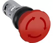 Comprar Boton Hongo 40mm Paro De Emergencia Abb Ce4t-10r-11 1na+1nc