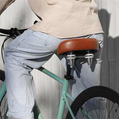 Assentos Macios Para Bicicletas Assento De Selim Vintage Par