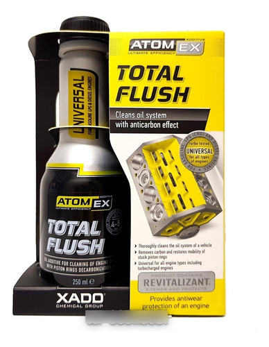 Total Flush Limpiador Del Sistema De Aceite De Motor  Xado 