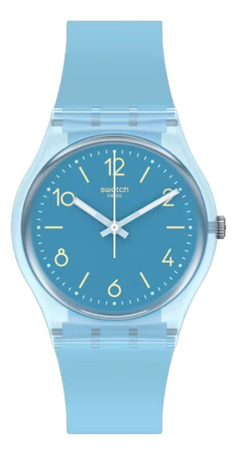 Reloj Swatch Unisex So28s101 Tónico Turquesa Original 