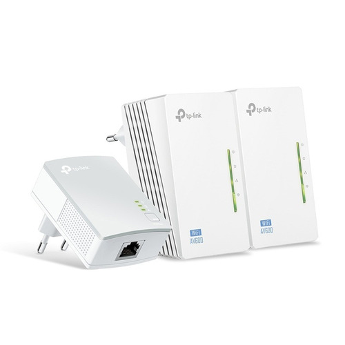 Powerline Av500 Tp-link Tl-wpa4220t 300 Mbps Wifi (3 Un)