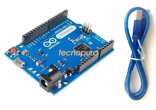 Arduino Leonardo R3 Atmega32u4 Con Cable Usb - Made In Italy