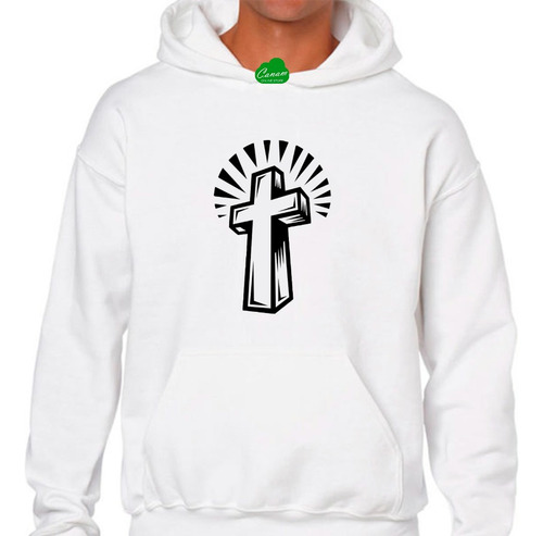 Buzo Canguro Hoodie - Cruz