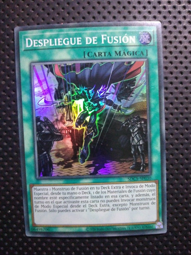 Carta Yugioh Deployment Fusión En Español 