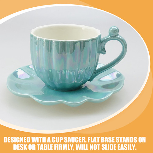 Tazas De Café Con Tapa, Taza De Café Con Forma De Concha, Ta