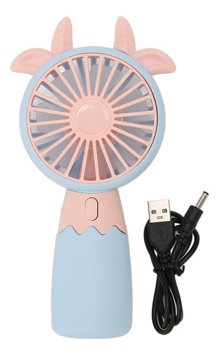 Bonito Ventilador De Mano, Mini Usb, Portátil, Diseño Ergonó