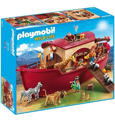 Playmobil 9373 Wild Life Arca De Noe Y Animales Mundo Manias