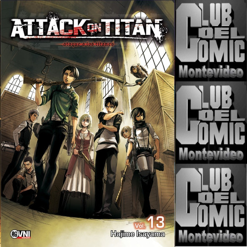 Attack On Titan Vol. 13 / Shingeki No Kyojin - Ovni Press