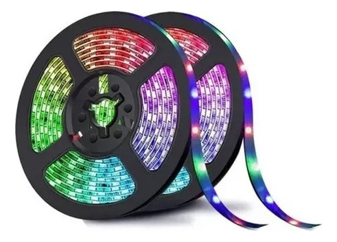 Cinta Carrete Led Rgb 5 Metros Modelo 5050