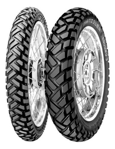 Par Pneu 90/90-21 + 120/80-18 Enduro 3 Metzeler Xr250 Xre300