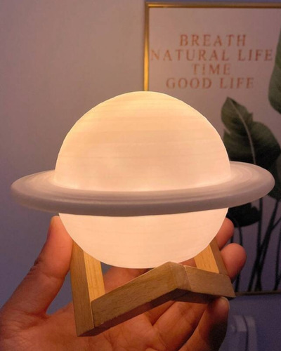 Humidificador Difusor En Forma De Planeta Saturno