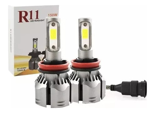 Kit Luces Ampolleta Led R11  H1 H3 H4 H7 H8 H11  9005 9006