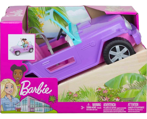 Jeep Barbie Carro Barbie Todo Terreno  