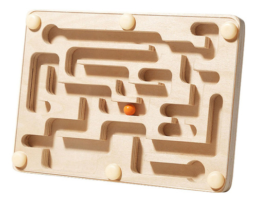 Juego De Mesa De Laberinto De Madera, Laberinto De Bolas