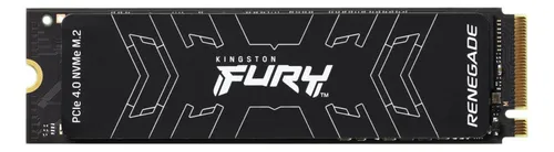 Imagem do produto SSD Kingston FURY Renegade G4 500GB NVMe M.2 PCIe 4.0 SFYRS/500G em Mercado Livre