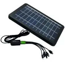 Comprar Cargador Celular 8w 6v Energía Solar Cl-680 Panel Solar