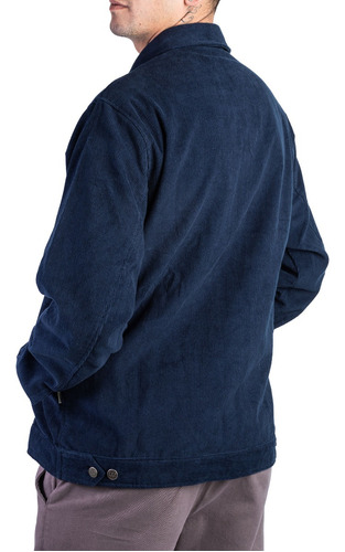 Imagen 3 de 6 de Campera Woodoo Coupe Cord Jacket-azul