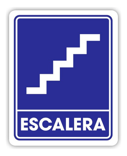 Señalamiento Escalera 30x40 Seguridad