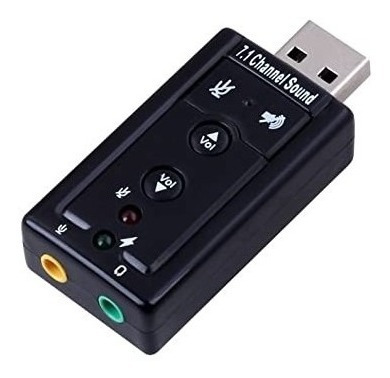 Adaptador De Sonido Externo Usb 2.0