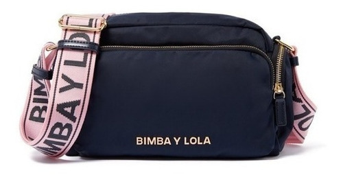 Bandolera Bimba Y Lola Negra Y Rosada