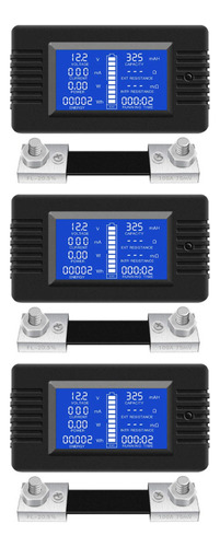 Monitor De Batería Multifunción, Medidor, Pantalla Lcd Digit