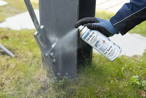 Spray De Zinc Brillante Galvanizado En Frío 400 Ml Weicon