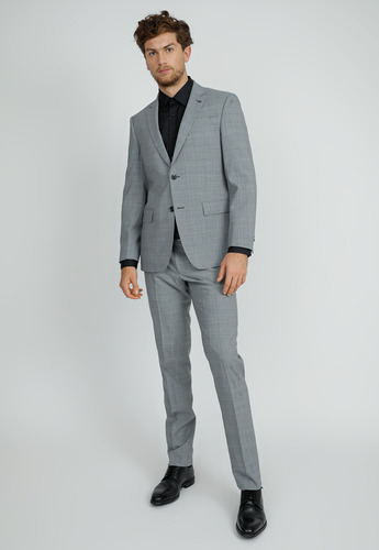 Traje Hombre Business Coolmax Gris Trial