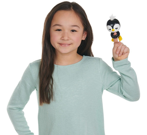 Fingerlings Interactivo Pinguino Juguete Sonido Dedo Xtrem C