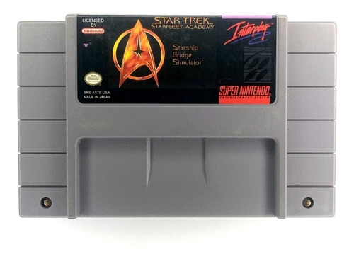 Star Trek Starfleet Academy - Juego Original Super Nintendo
