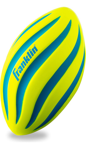 Pelota Fútbol Americano Espuma 22.8cm Amarillo / Azul