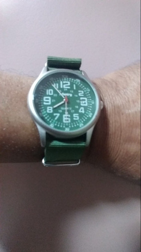 Relogio Infantry Military Verde Unissex