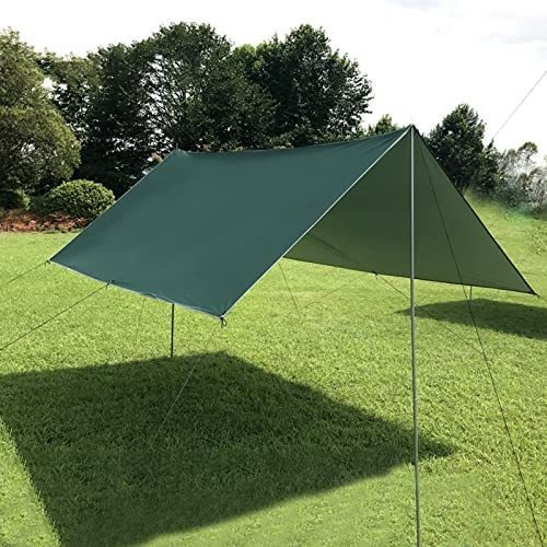 Toldo Sombra Gazebo Lona Sobretecho Camping 3x3 + Estructura