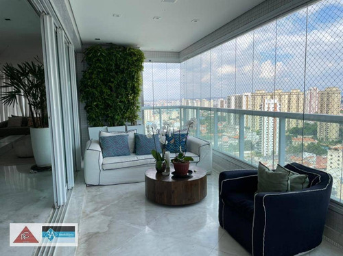 Imagem 9 de 21 de Apartamento Com 5 Dormitórios À Venda, 425 M² Por R$ 6.000.000 - Tatuapé - São Paulo/sp - Ap6560