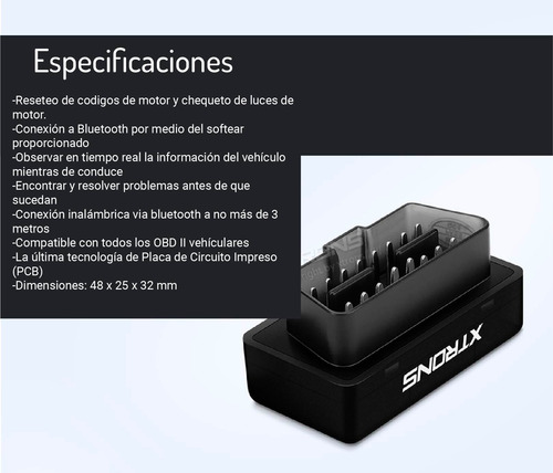 Imagen 5 de 8 de Escaner Obd01 Para Estereos Xtrons