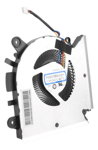 A Ventilador De Refrigeração De Cpu Para Msi Gf63 Ms-16r1