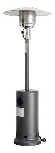 Estufa Exterior Relan Silver Calefactor a Gas Para Patio Terraza