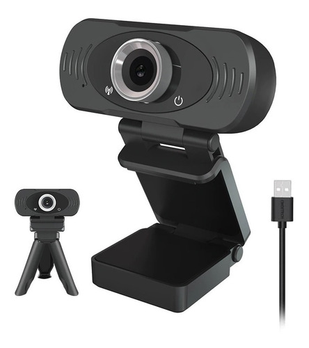 Camara Webcam Imilab Full Hd 1080p C/ Tripode Y Mic Cuota -*