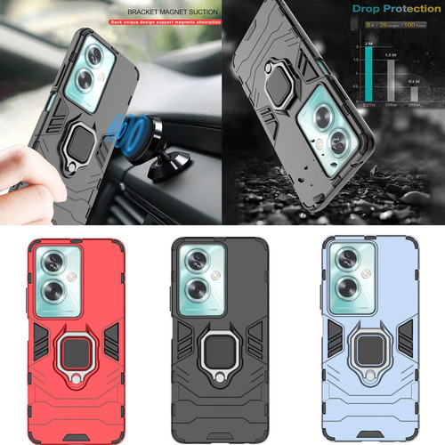 Funda Uso Rudo Carcasa Para Oneplus Nord N30 Se/a79 5g+mica Azul Oneplus Nord N30 Se/oppo A79 5g
