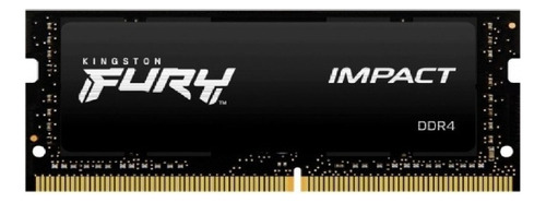 Memoria Ram Sodimm Ddr4 Kingston 16gb Fury Impact 3200mhz