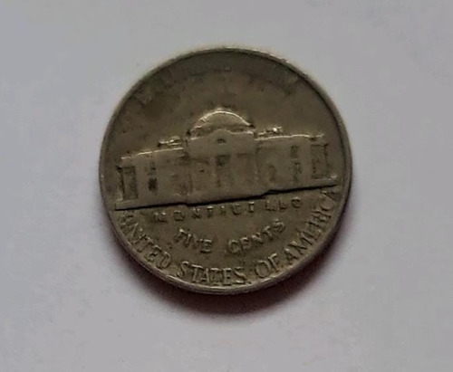Rara Moeda Dolar Five Cents Dollar Ano 1940. Oportunidade!!! (Usado)