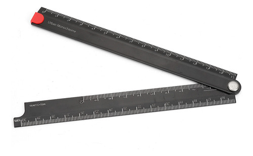 Regla De Aleación De Aluminio Regla De Papelería De Metal P