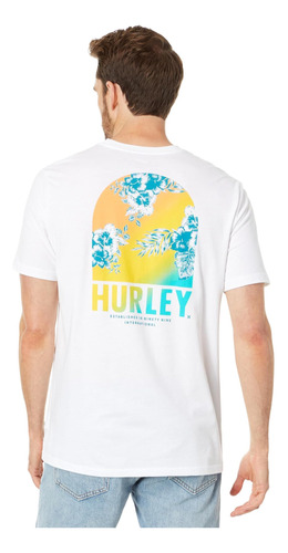 Camiseta Hurley Rip Manga Corta Blanco LG