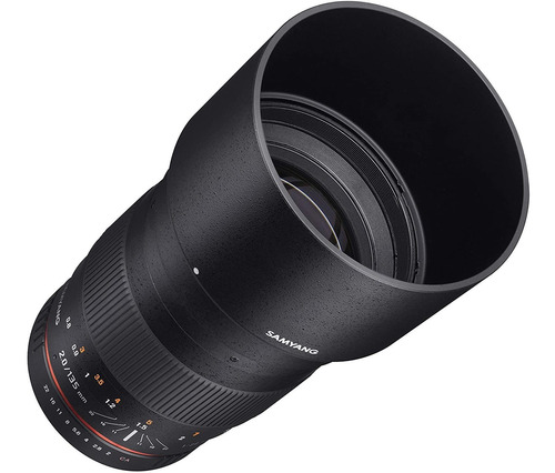 Teleobjetivo Samyang 135 Mm F / 2.0 Ed Umc Para Slr Canon...