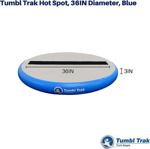 Tapete De Calentamiento Tumbl Trak Hot Spot De 3ft Diámetro