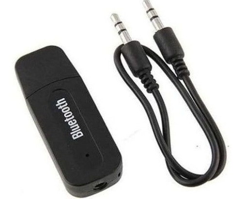 Adaptador Receptor De Sinal Bluetooth Usb P2 Som Pc Auxiliar