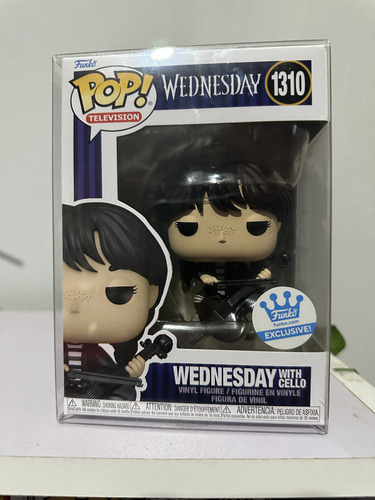 Funko Pop Merlina Wednesday Addams Con Cello #1310 (Usado)