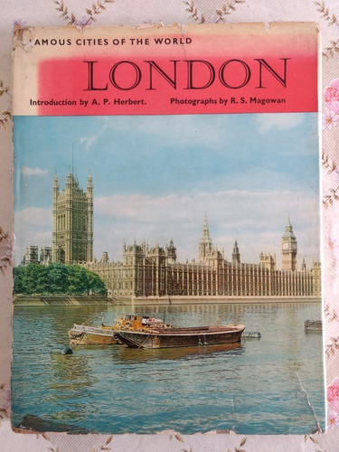 Antigo Livro Fotográfico  London  - 1959